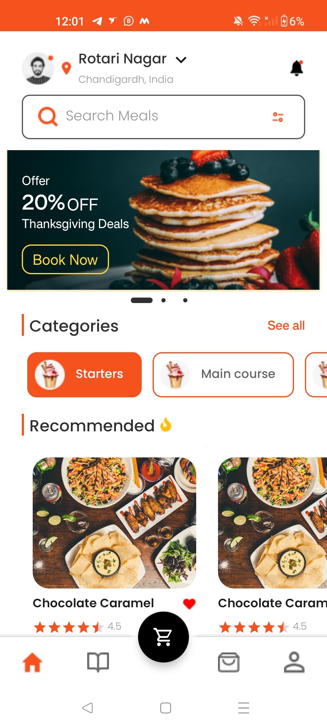 Urban Bite Mobile Restaurant & Table Reservation App